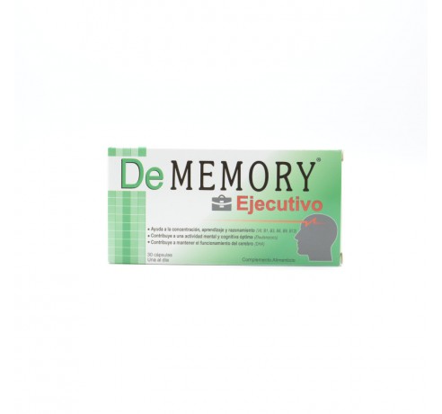 DEMEMORY EJECUTIVO 30 CAPSULAS Memoria y estudio