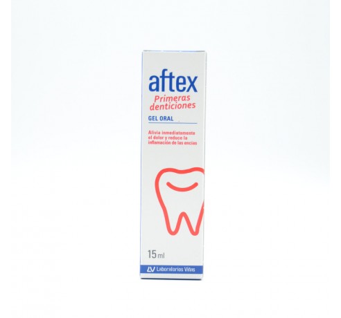 AFTEX PRIMERAS DENTICIONES 15 ML Primeros dientes