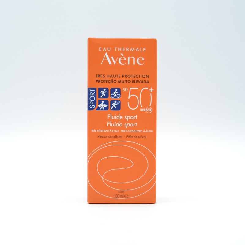 AVENE SOLAR FLUIDO SPORT SPF50+ 100ML Corporal adulto