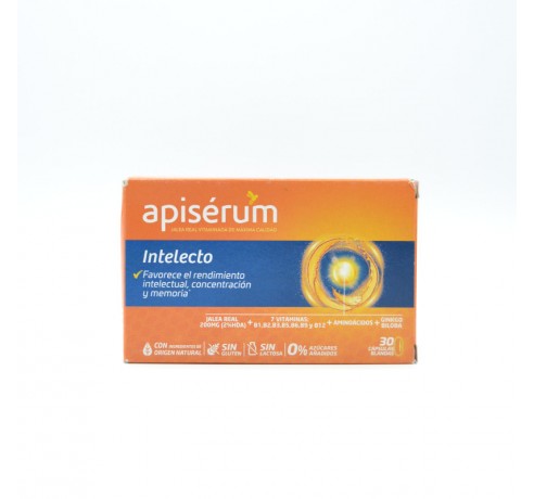 APISERUM INTELECTO 30 CAPS Complejos multivitamínicos