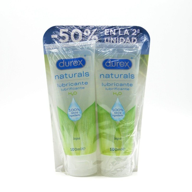 DUREX NATURALS INTIMATE GEL DUPLO 2X100 ML Lubricantes y geles de masaje