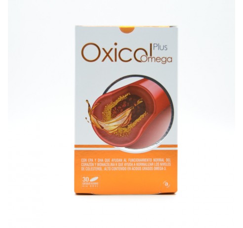 OXICOL PLUS OMEGA 30 CAPSULAS Salud cardiovascular