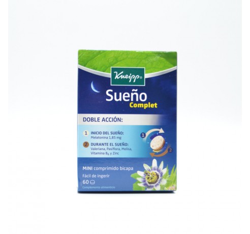 KNEIPP SUEÑO COMPLET 60 COMP Regulación de estrés y ciclo del sueño