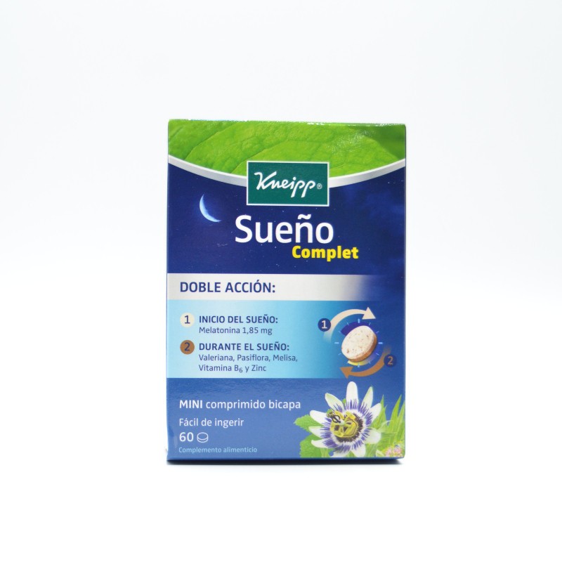 KNEIPP SUEÑO COMPLET 60 COMP Regulación de estrés y ciclo del sueño