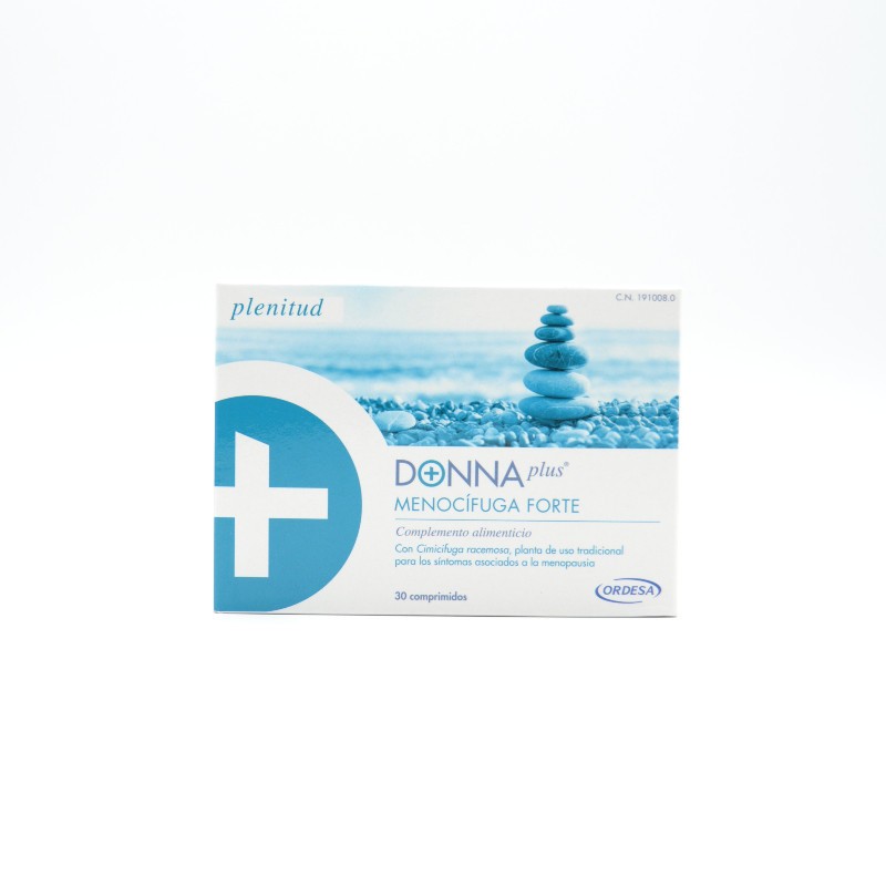 DONNA PLUS+ MENOCIFUGA FORTE 30 COMPRIMIDOS Menopausia y síndrome menstrual