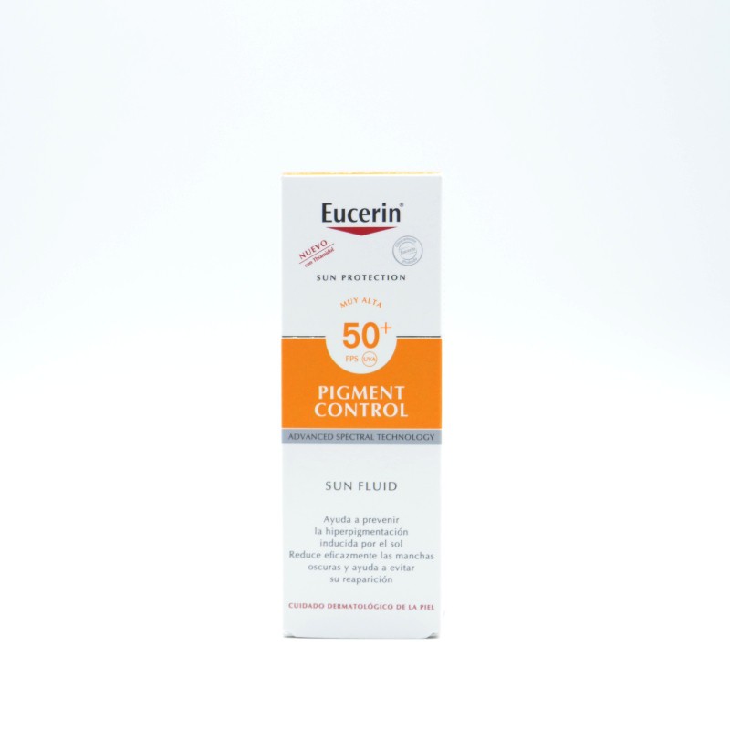 EUCERIN SOLAR ROSTRO PIGMENT CONTROL 50+ 50 ML Facial adulto