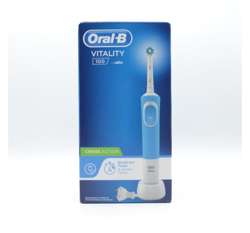 ORAL-B CEPILLO ELECTRICO VITALITY CROSS ACTION AZUL Cepillos