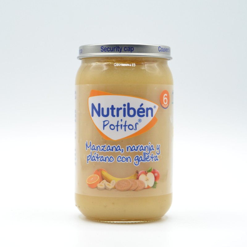 NB POTITO G MANZANA NARANJA PLATANO Y GALLETA 23 Potitos NB POTITO G MANZANA NARANJA PLATANO Y GALLETA 23 Potitos