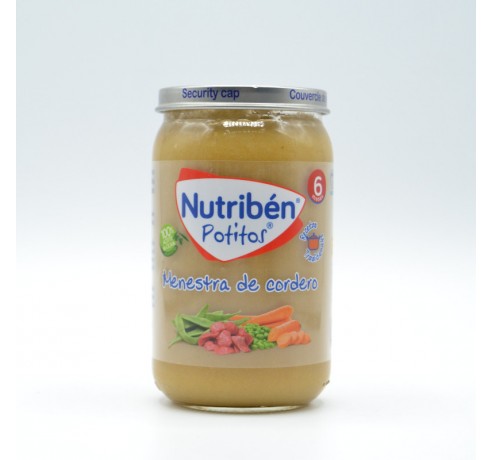 NB POTITO G MENESTRA DE CORDERO 235 G Potitos