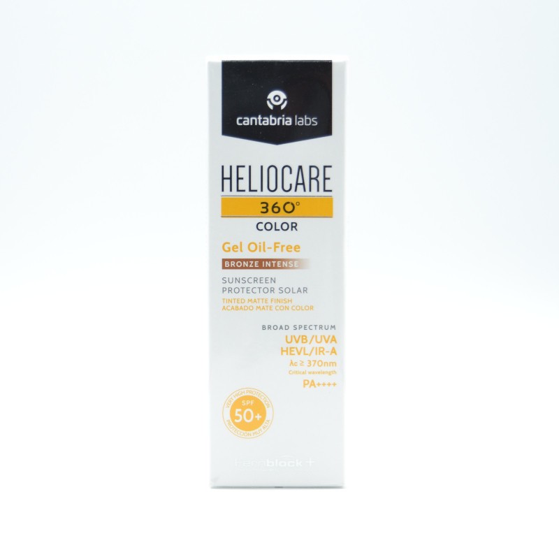 HELIOCARE 360º SPF 50+ COLOR BRONZE INTENSE GEL OIL-FREE Facial adulto