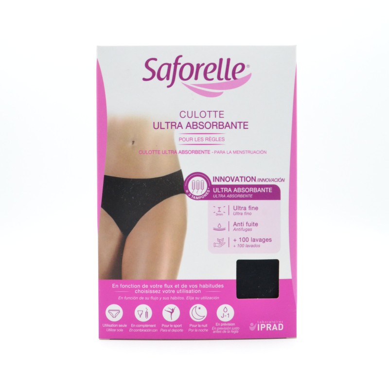 BRAGUITA ULTRA ABSORBENTE SAFORELLE TALLA XL (42 Menstruación