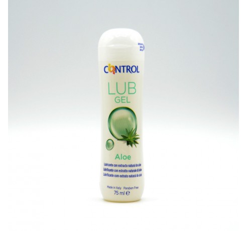 CONTROL LUBRICANTE ALOE 75 ML Lubricantes y geles de masaje