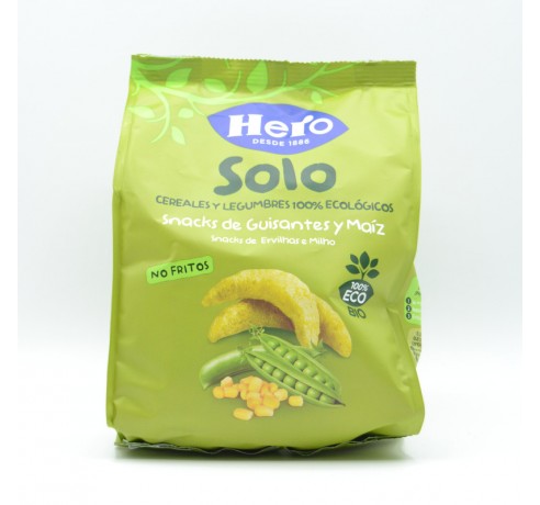 HERO SOLO SNACK DE GUISANTES 50 G Papillas y snacks