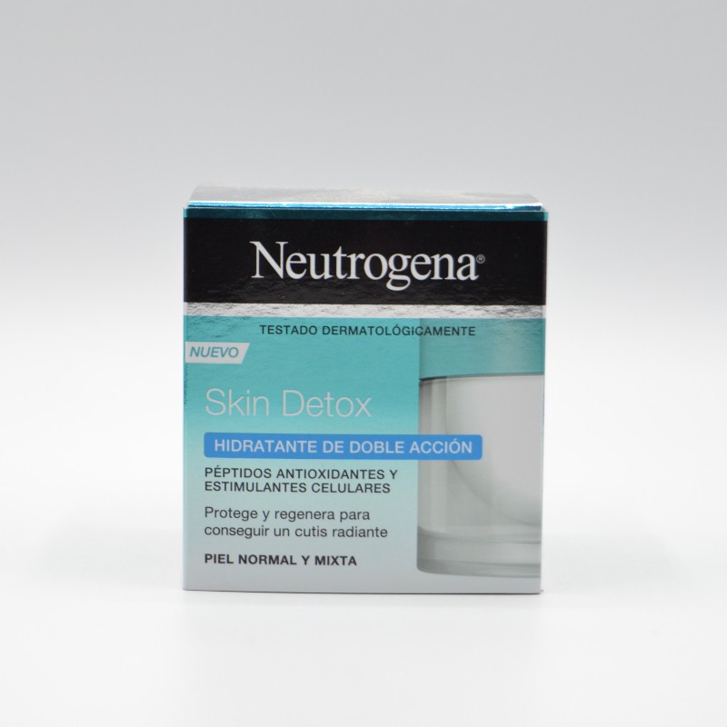 NEUTROGENA DETOX HIDRATANTE DOBLE ACCION 50 ML Acné NEUTROGENA DETOX HIDRATANTE DOBLE ACCION 50 ML Acné