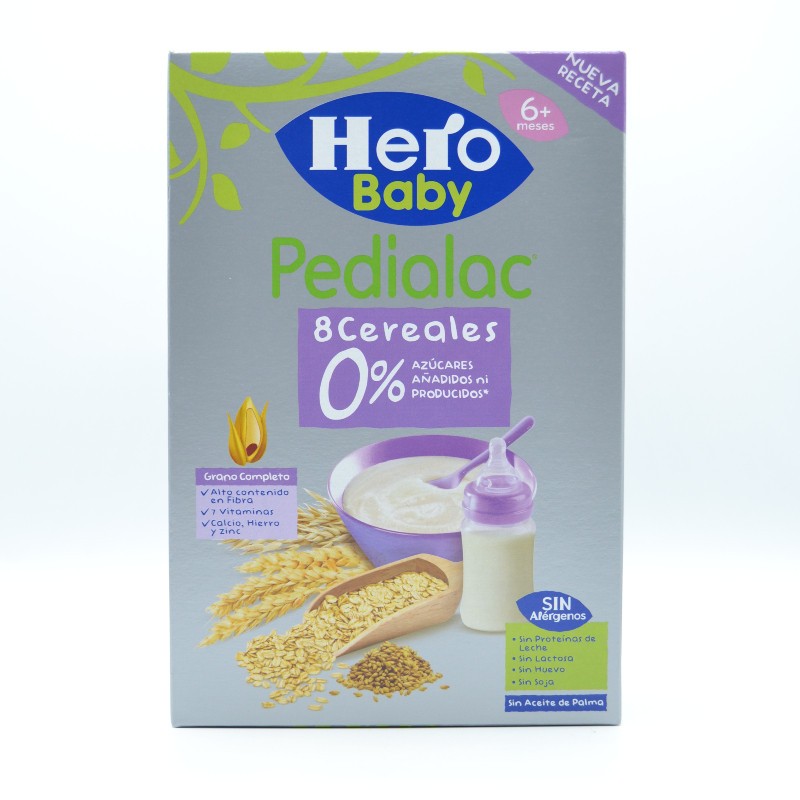 PEDIALAC PAPILLA 0% 8 CEREALES Papillas y snacks