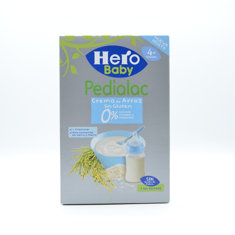 PEDIALAC PAPILLA 0% CREMA DE ARROZ HERO BABY 220 Papillas y snacks