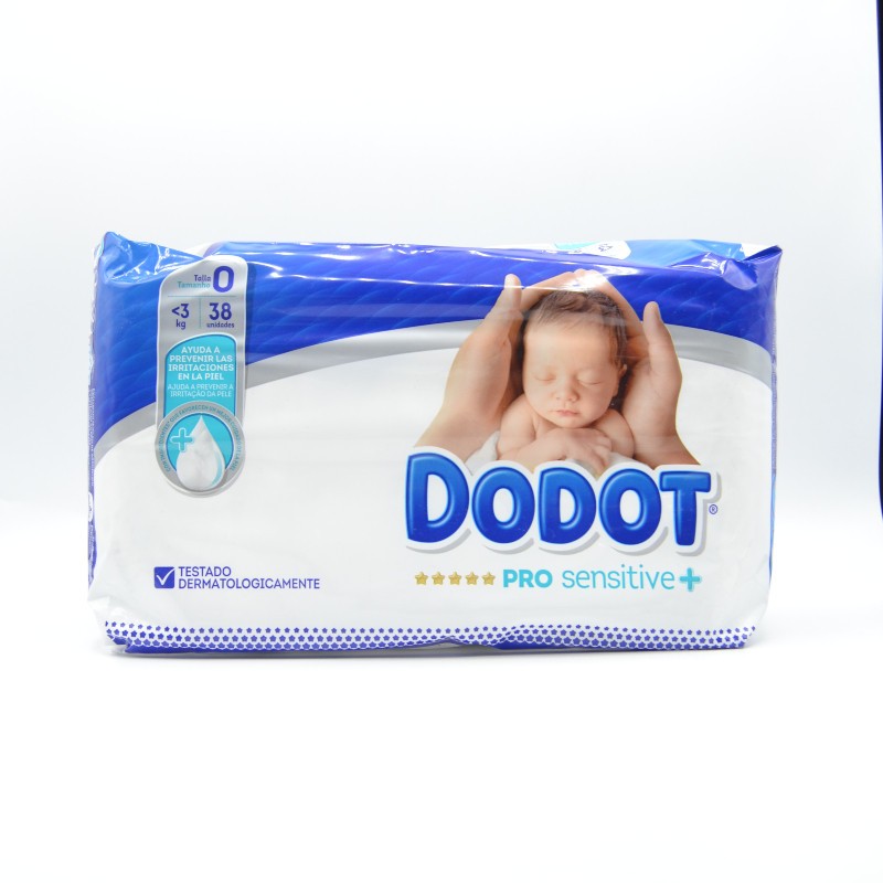 PAÑAL DODOT PROSENSITIVE T/0 3 KG 38 U Pañales y toallitas PAÑAL DODOT PROSENSITIVE T/0 3 KG 38 U Pañales y toallitas
