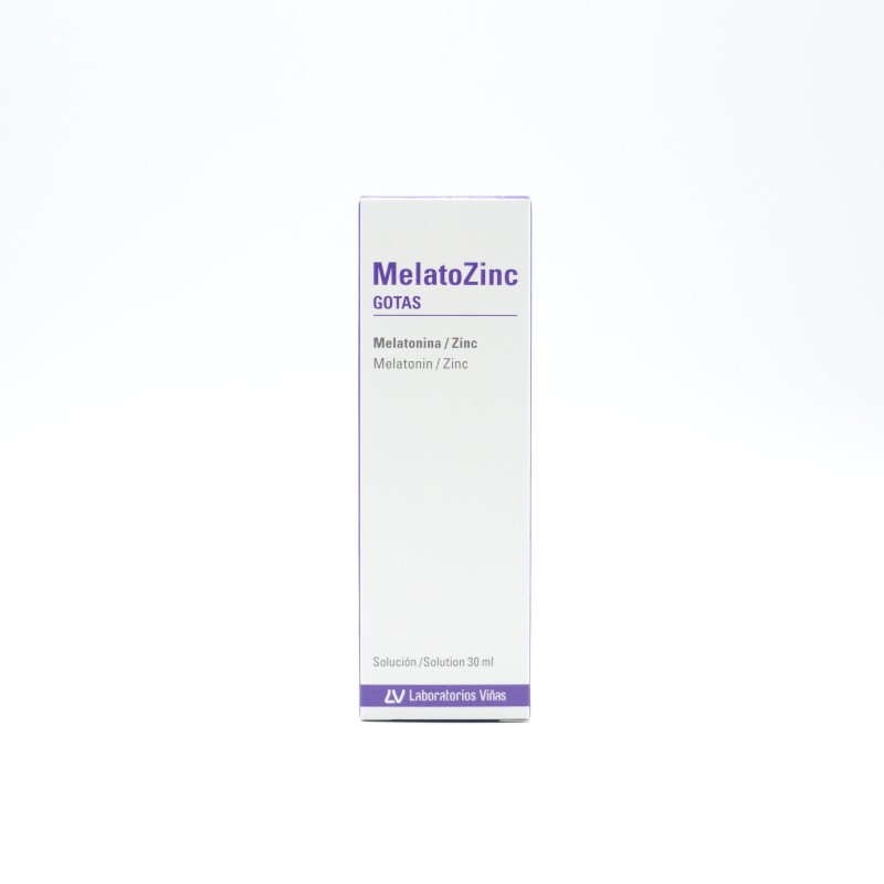 MELATOZINC GOTAS 30 ML Regulación de estrés y ciclo del sueño