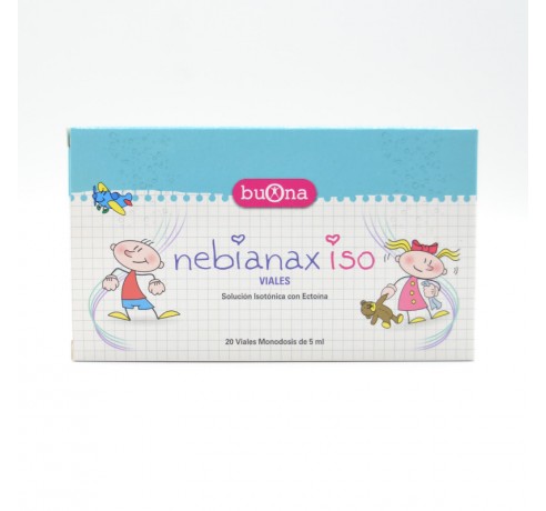 Comprar Nebianax Iso 20 Viales en Parafarmacia Online