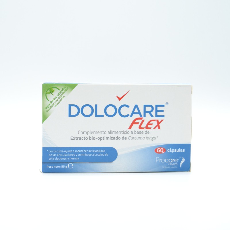 DOLOCARE FLEX 60 CAPS Articulaciones y huesos