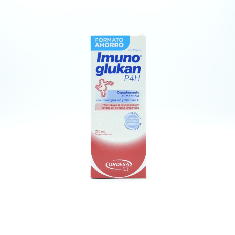 IMUNOGLUKAN SUSPENSION ORAL 250 ML Defensas