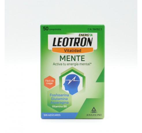 LEOTRON MENTE 50 COMPRIMIDOS Complejos multivitamínicos