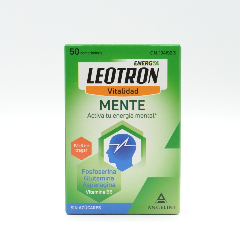 LEOTRON MENTE 50 COMPRIMIDOS Complejos multivitamínicos