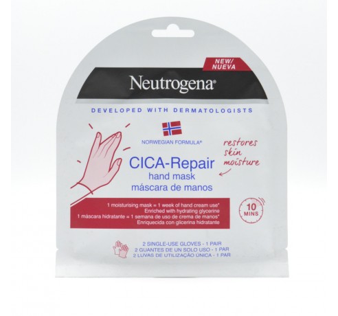 NEUTROGENA MANOS MASCARA CICAREPAIR 1 PAR Hidratación