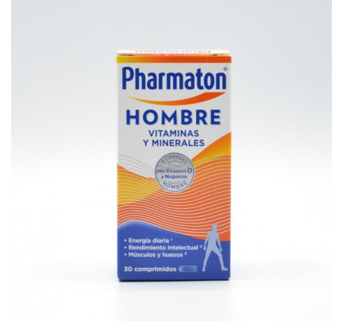 PHARMATON HOMBRE 30 COMP Energía y vitalidad