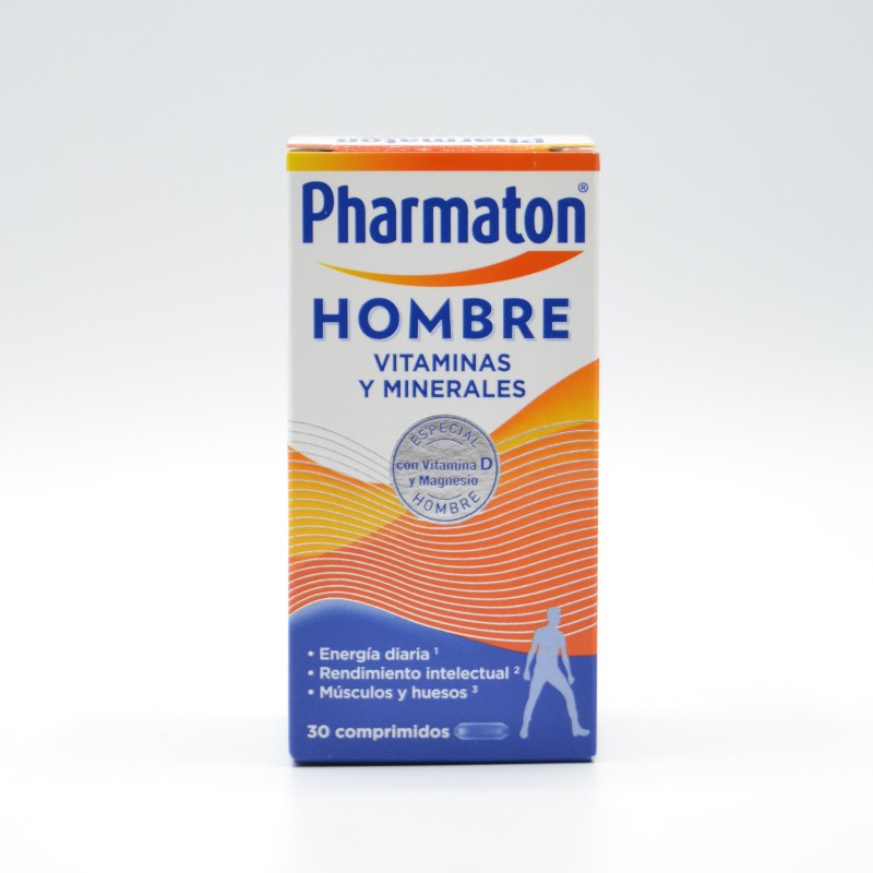 PHARMATON HOMBRE 30 COMP Energía y vitalidad