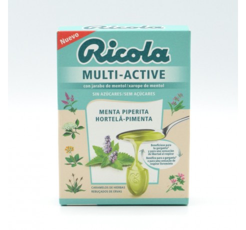 RICOLA MULTI-ACTIV MENTA PIPERITA 51 G Caramelos y chicles