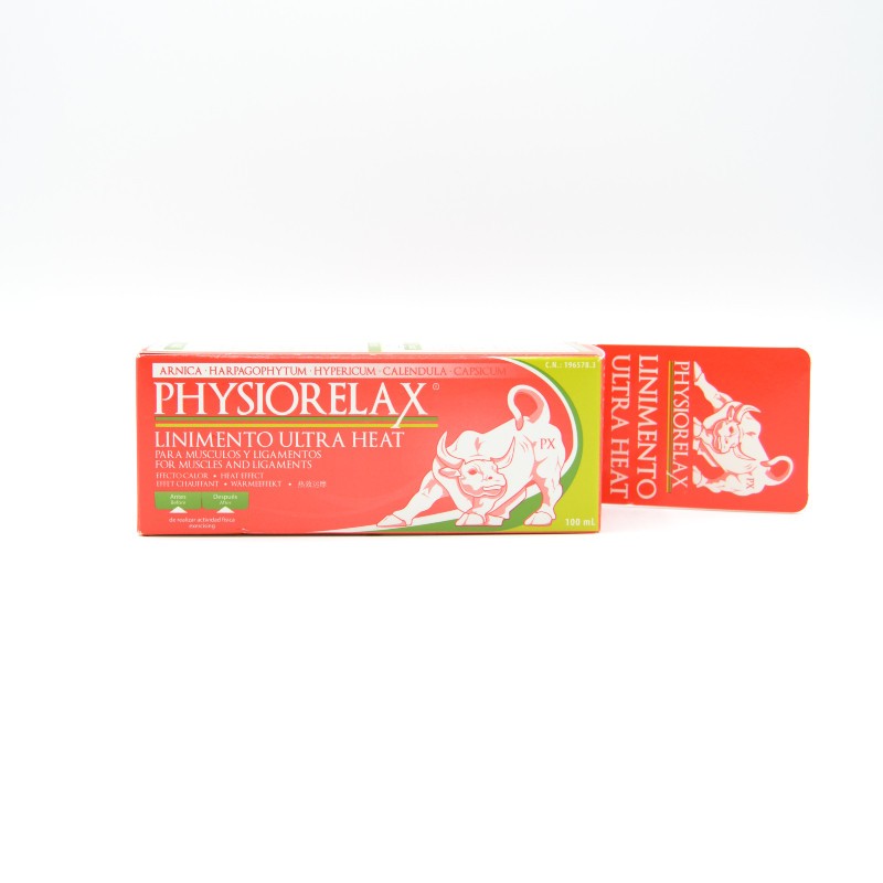 PHYSIORELAX LINIMENTO ULTRA HEAT 100 ML Terapia frío/calor