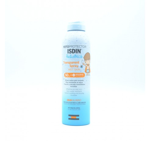 FP ISDIN PEDIATRICS WET SKIN TRANS SPRAY SPF 50+ 250 ML Protección solar infantil