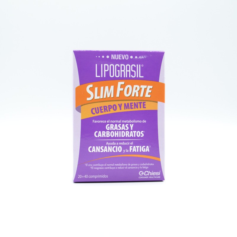 LIPOGRASIL SLIM FORTE 20+40 COMP Quemagrasas