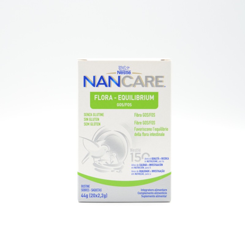 NAN CARE FLORA EQUILIBRIUM 20 SOBRES X 2.2 G Complementos alimenticios