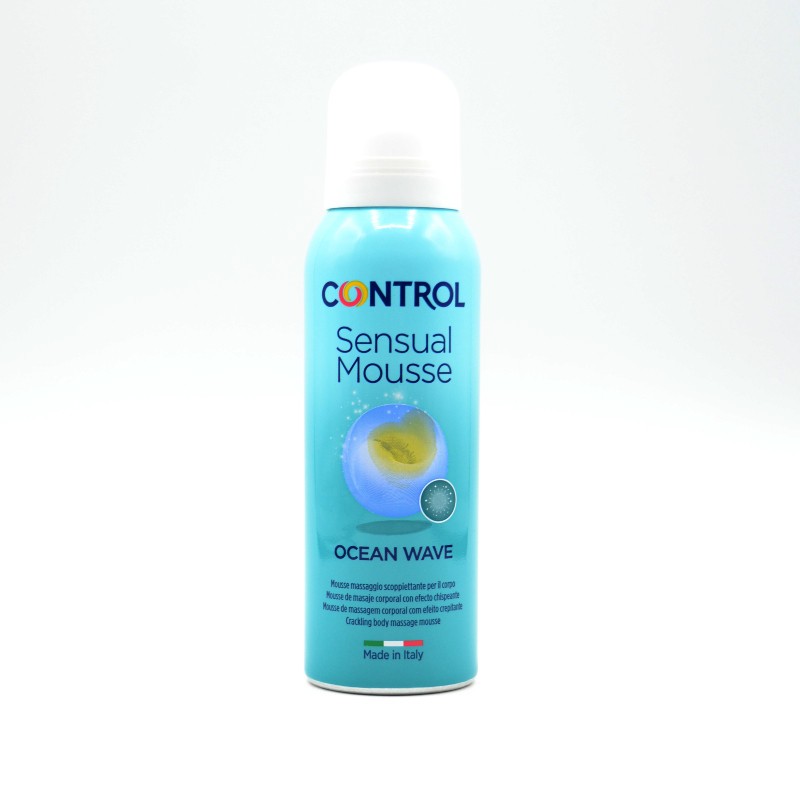 CONTROL SENSUAL MOUSSE OCEAN WAVE Lubricantes y geles de masaje