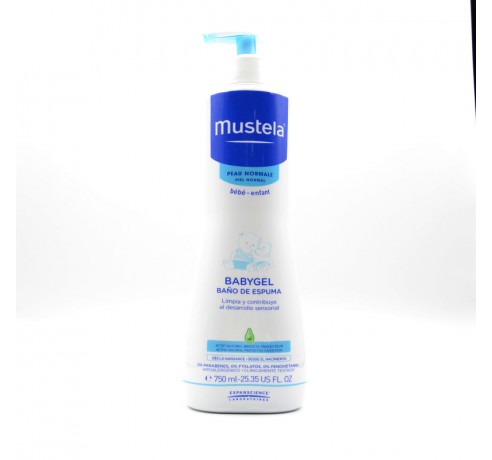 MUSTELA BABYGEL 750 ML Higiene e hidratación