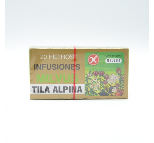 TILA ALPINA 1.2 G 20 FILTROS Infusiones