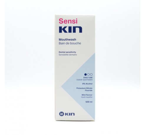 SENSIKIN ENJUAGE 500 ML. Encías, caries, dientes sensibles