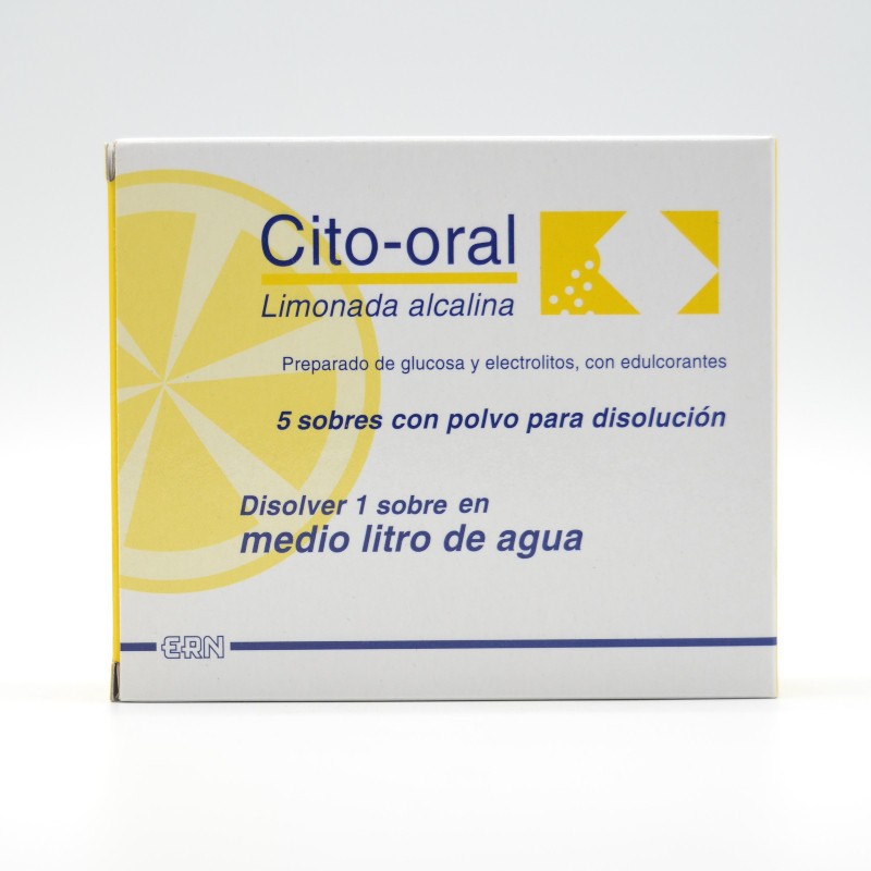 CITO-ORAL LIMONADA ALCALINA 5 BOLSAS Probióticos y sueros de rehidratación