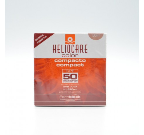 HELIOCARE COMPACT LIGHT SPF50+ PIEL NORMAL-SECA 10G Facial adulto