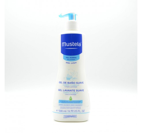 MUSTELA GEL LAVANTE CUERPO Y CABELLO 500 ML Higiene e hidratación