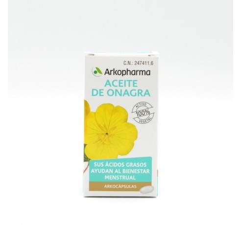 ARKO ACEITE DE ONAGRA 50 CAPSULAS Menopausia