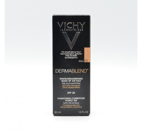 VICHY DERMABLEND FONDO MAQUILLAJE 45 Maquillaje