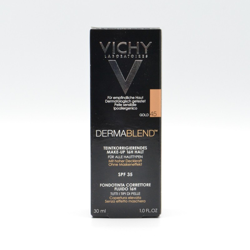 VICHY DERMABLEND FONDO MAQUILLAJE 45 Maquillaje