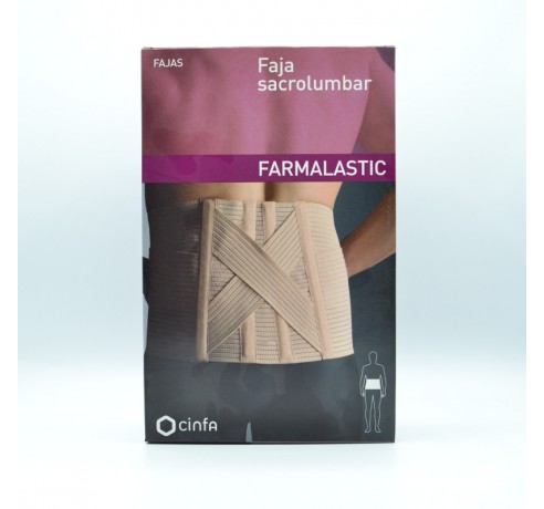 FAJA LUMBOSACRA CLASICA T-1 FARMALASTIC Fajas y collarines