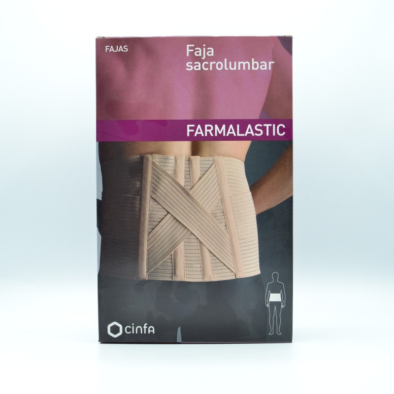 FAJA LUMBOSACRA CLASICA T-1 FARMALASTIC Fajas y collarines