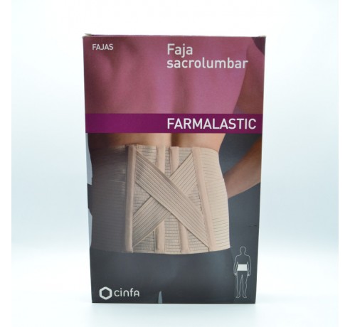 FAJA LUMBOSACRA CLASICA T-2 FARMALASTIC Fajas y collarines