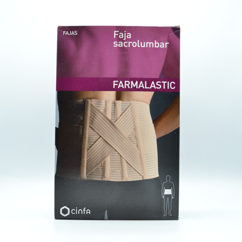 FAJA LUMBOSACRA CLASICA T-4 FARMALASTIC Fajas y collarines