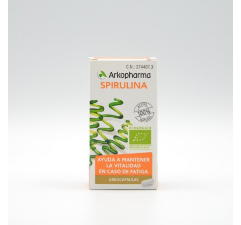 ARKO SPIRULINA 48 CAPSULAS Cansancio